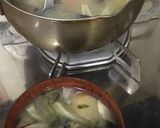 牡蠣の味噌汁作り方15写真