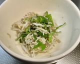 シメの一杯のための大葉しらす和え作り方3写真