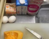 ほくほく､濃厚　パンプキンプリン作り方1写真