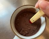 ココア味♡マグカッププリン作り方4写真