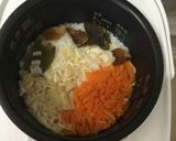 トラフグの焼きヒレで炊き込みごはん作り方2写真