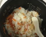 トラフグの焼きヒレで炊き込みごはん作り方3写真