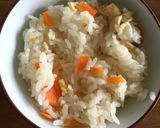 トラフグの焼きヒレで炊き込みごはん作り方4写真