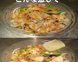 美味ドレ青じそポン酢マヨ豚しゃぶパスタS作り方1写真