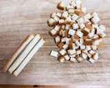 クルトン ガーリックスパイス風味作り方1写真