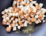 クルトン ガーリックスパイス風味作り方3写真