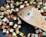 クルトン ガーリックスパイス風味作り方5写真