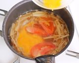 旨味たっぷり!トマたま汁ビーフン作り方7写真