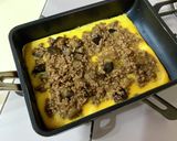 そぼろ巻き卵焼き作り方2写真