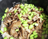 舞茸と枝豆の混ぜご飯作り方7写真