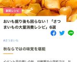 皮ごと切って煮るだけ！さつまいもの甘露煮作り方5写真