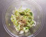 5分で作れる簡単副菜☆白菜の甘酢サラダ。作り方4写真