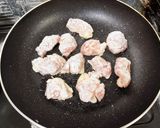 お酒で蒸して柔らかに♪照り焼きチキン作り方2写真