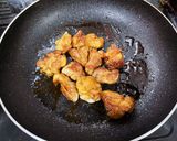 お酒で蒸して柔らかに♪照り焼きチキン作り方4写真