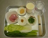 温かい豆乳そうめん作り方1写真