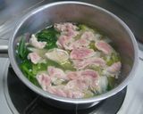 温かい豆乳そうめん作り方3写真