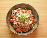 旨辛な中華風豚しゃぶのねぎ和え作り方6写真