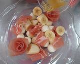 島バナナとチーズの生ハムサラダ♬作り方5写真