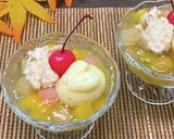 シークワーサージュレでフルーツあんみつ☆作り方8写真