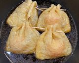 焼肉の生だれでカンタンお揚げ煮たまご作り方7写真