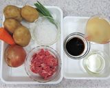 煮物つゆ黄金比　肉じゃが、かぼちゃの煮物作り方5写真