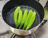 【超簡単！】オクラとツナの和え作り方1写真