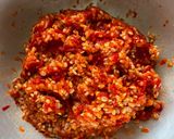 寒ざらし韓国とうがらし🌶️の旨辛醤油糀作り方4写真