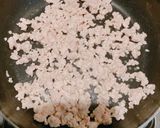 4種の味が楽しめる鶏そぼろの四色丼作り方2写真