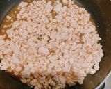 4種の味が楽しめる鶏そぼろの四色丼作り方3写真