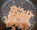 4種の味が楽しめる鶏そぼろの四色丼作り方9写真