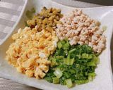 4種の味が楽しめる鶏そぼろの四色丼作り方10写真