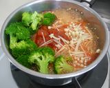 ふわふわ鶏団子のトマトスープ作り方5写真