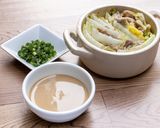 白菜と豚肉の重ね蒸し～黒酢ごまだれがけ～作り方7写真
