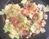 だし香る我が家の簡単焼きうどん☆時短調理作り方4写真