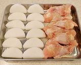 レンジで味染み♪手羽元と大根のさっぱり煮作り方1写真