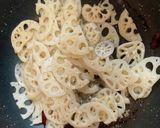 レンコンのきんぴら　白だし風味作り方6写真