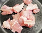 鶏肉長芋照り煮作り方2写真