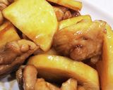鶏肉長芋照り煮作り方6写真