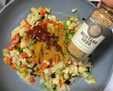 テンペで作る発酵野菜キーマ作り方4写真