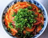 ユッケジャン煮込みうどん作り方4写真