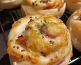 くるくるハムチーズパン作り方15写真