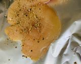 鳥胸肉のホイル焼き作り方1写真
