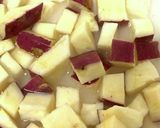 レンジで2分!簡単さつまいもの蒸しケーキ作り方1写真