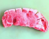 厚切り豚ロース肉の甘酒生姜焼き作り方1写真