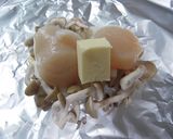ホタテのバターホイル焼き作り方2写真