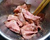 簡単！バオバーガー　ローストビーフ作り方1写真