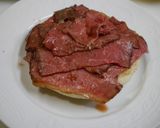 簡単！バオバーガー　ローストビーフ作り方2写真