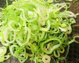 たきこみごはん●油ねぎのトッピング作り方1写真