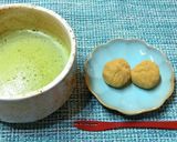 レンジで簡単 抹茶水無月 上新粉と葛粉で作り方16写真