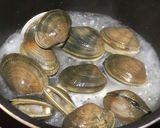 アサリの酒蒸しを簡単リゾット風にアレンジ作り方3写真